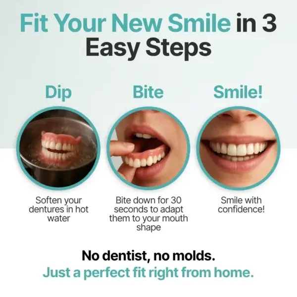 -Ends Today: 70% Custom-Fit Full Functional Dentures Make you more confident - Image 7