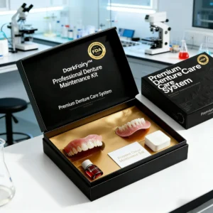 Alternative view of -Ends Today: 70% Custom-Fit Full Functional Dentures Make you more confident