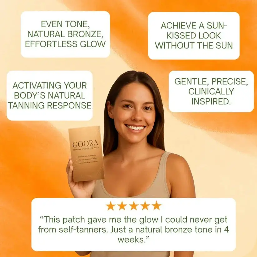 GOORA Transdermal Tanning Patch 2026 | UV-Free Glow - Image 6