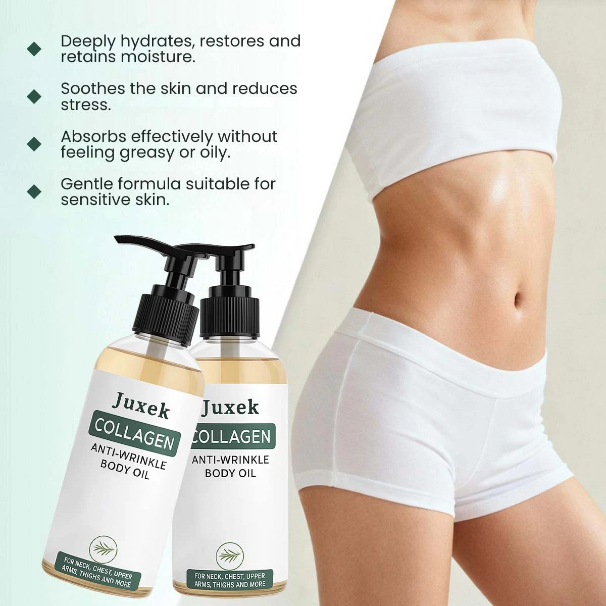 JUXEK Collagen Oil | Tightens and lifts sagging skin by 98% within 24 hours - Image 4