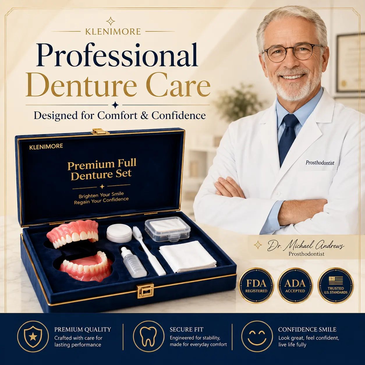 Custom Dentures 2026 | Secure Natural Fit