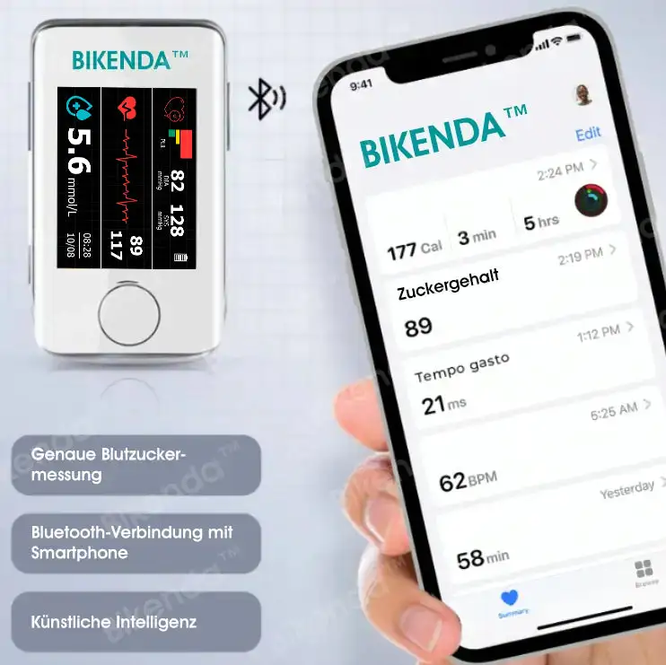 Non-Invasive Blutzuckermessgerät – 99,9% Genauigkeit für eine schmerzfreie Blutzuckerkontrolle! - Image 3