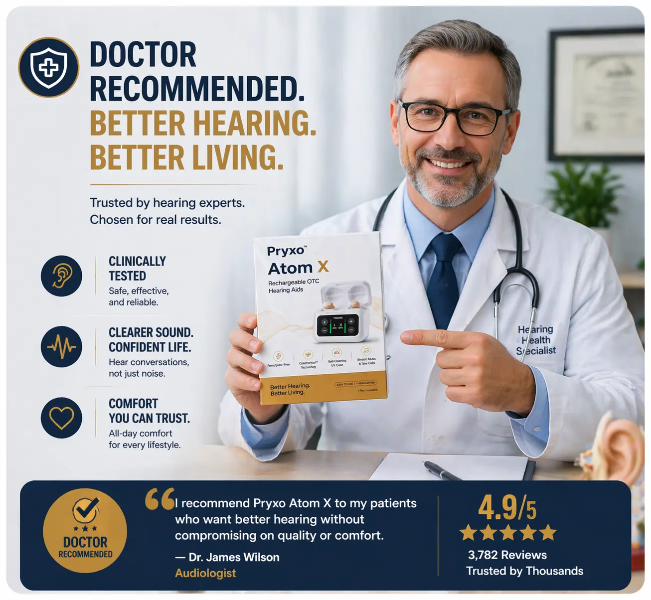 Smart AI Hearing Aid 2026 | Clear Sound - Image 3