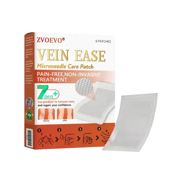 Vein Ease Microneedle Care Patch
