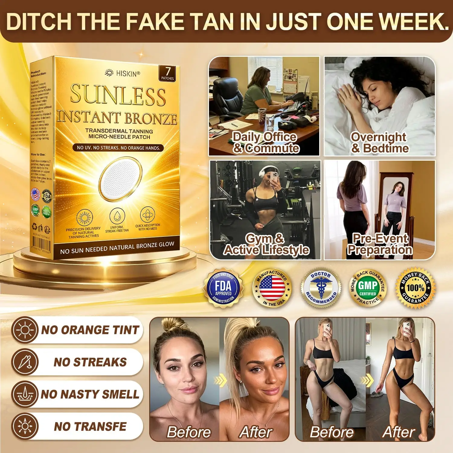 𝐒𝐮𝐧𝐥𝐞𝐬𝐬 𝐈𝐧𝐬𝐭𝐚𝐧𝐭 𝐁𝐫𝐨𝐧𝐳𝐞 𝐓𝐚𝐧𝐧𝐢𝐧𝐠 𝐌𝐢𝐜𝐫𝐨𝐧𝐞𝐞𝐝𝐥𝐞 𝐏𝐚𝐭𝐜𝐡 - Image 8