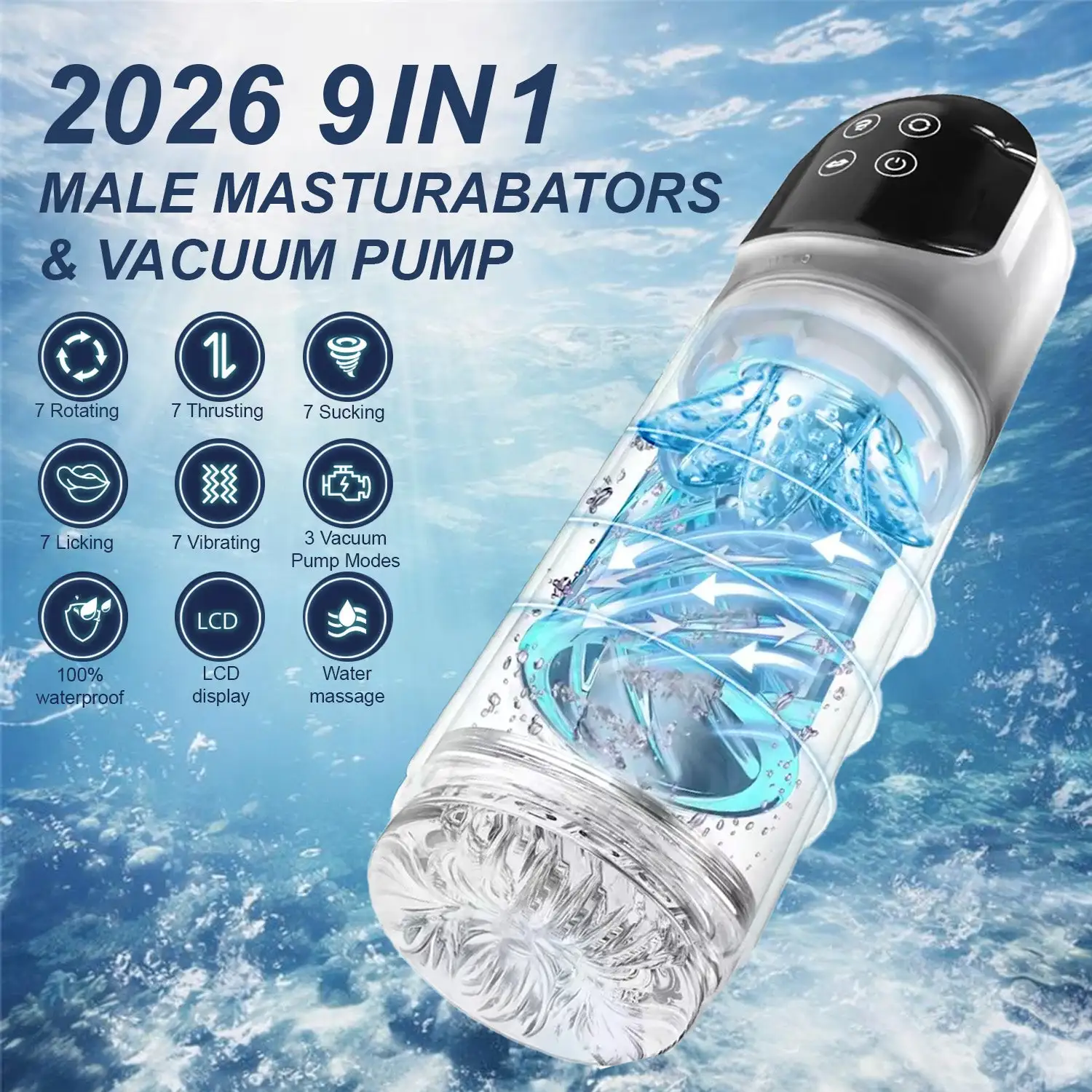 💥 2026 Father's Day 50% OFF 🔥 Pro 9in1 Smart AI Led LCD Trainer For Men - Image 2