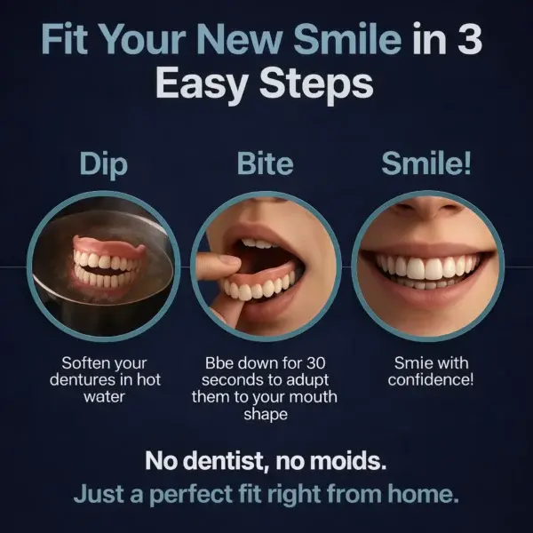 2026🏆✨LAST DAY SALE 70% OFF🔥 Newly upgraded second-generation complete dentures - Image 3