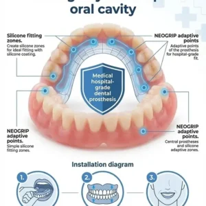 🏆Ends Today: 70% OFF! 🏆2026 Bestselling Product🦷 Fit for a Fresh Smile, Say Goodbye to Wearing Discomfort! - Image 2