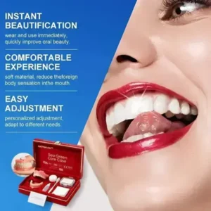 Alternative view of -Ends Today: 70% OFF! Full Denture with Strong Suctiond Custom-Fit Full Functional Dentures🦷