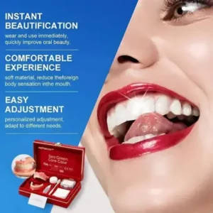 Alternative view of -Ends Today: 70% OFF! Full Denture with Strong Suctiond Custom-Fit Full Functional Dentures🦷