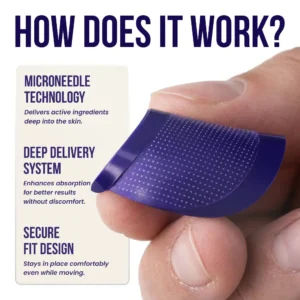 Oros Dissolving Microneedle Eye Patches for Men - Image 3