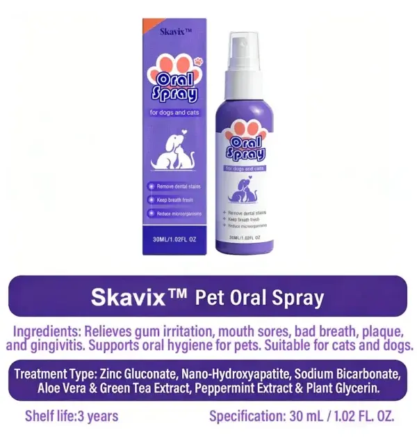 Pet Oral Spray | Fresh Breath & Gum Care - Image 10