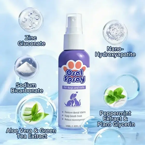 Pet Oral Spray | Fresh Breath & Gum Care - Image 3