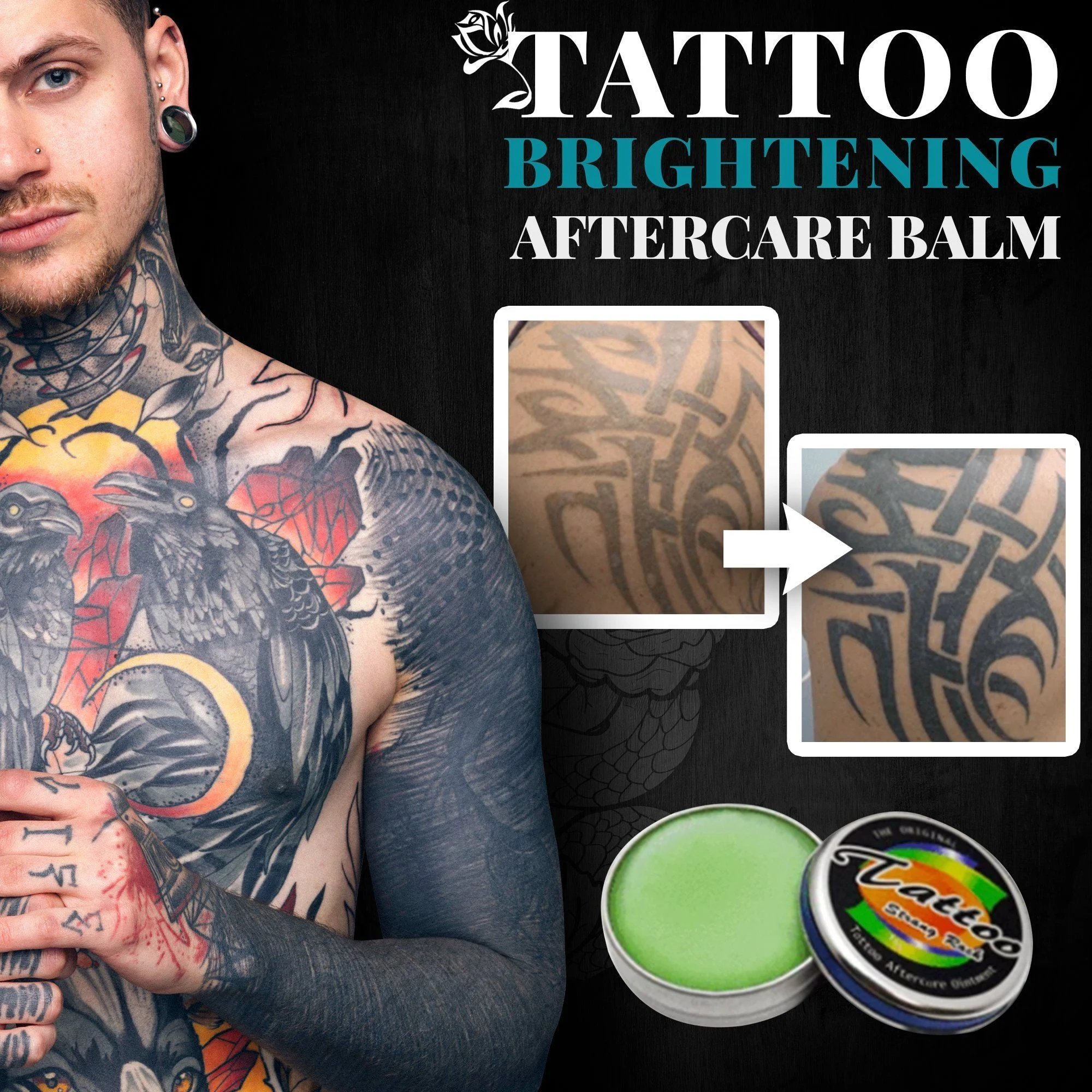 Tattoo Brightening Aftercare Balm