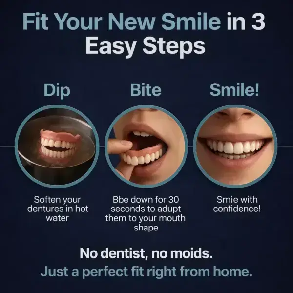 2026🏆✨LAST DAY SALE 70% OFF🔥 Newly upgraded secondgeneration complete dentures - Image 3