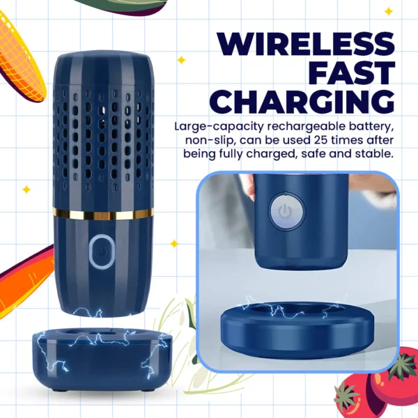 Ultrasonic Fruit and Vegetable Cleaner Machine OH-ion Purification - Image 3