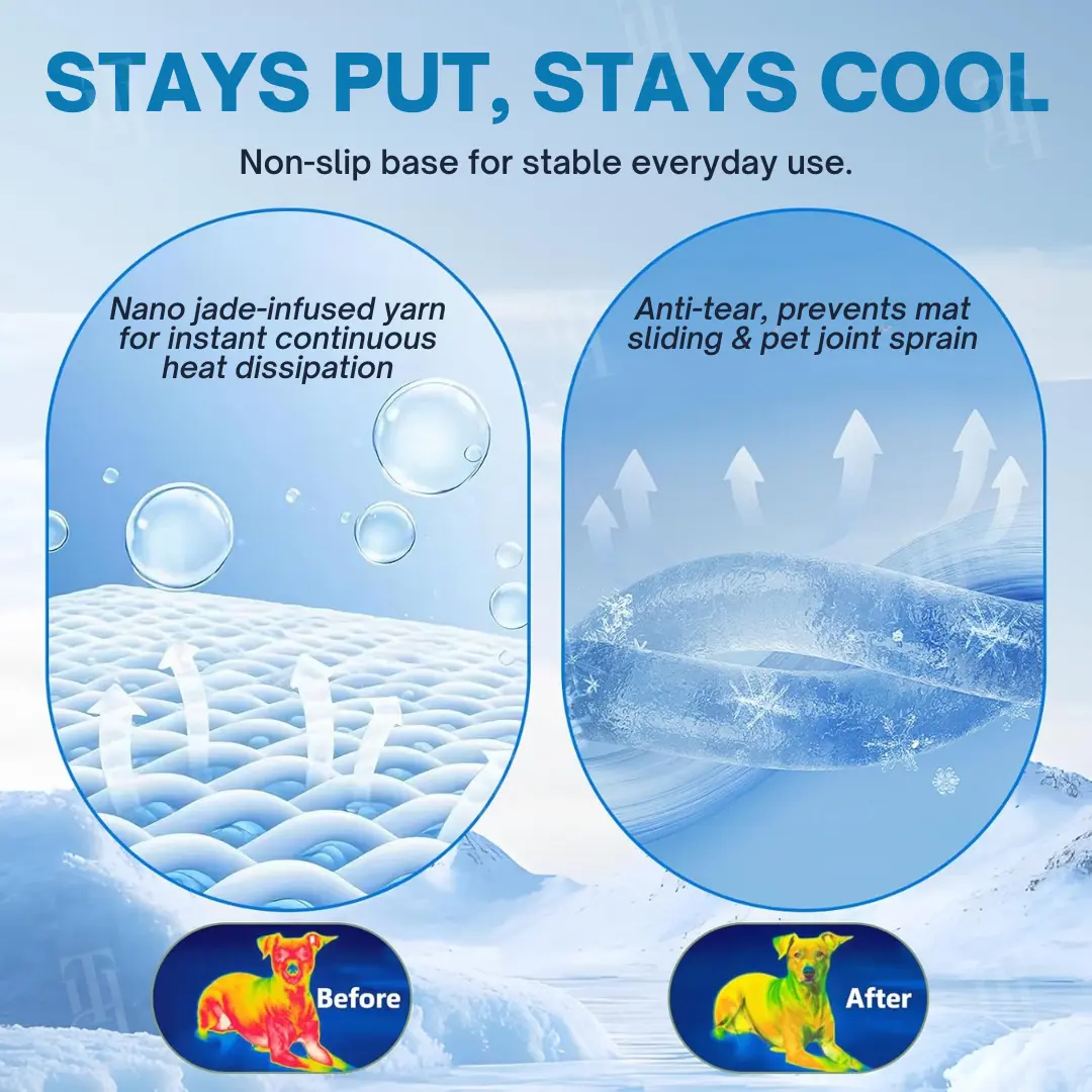 Advanced Ortho-Cool Pet Mat | Thermochromic Safe Cooling Pad - Image 3