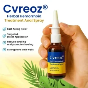 Cvreoz Herbal Hemorrhoid Treatment Anal Spray