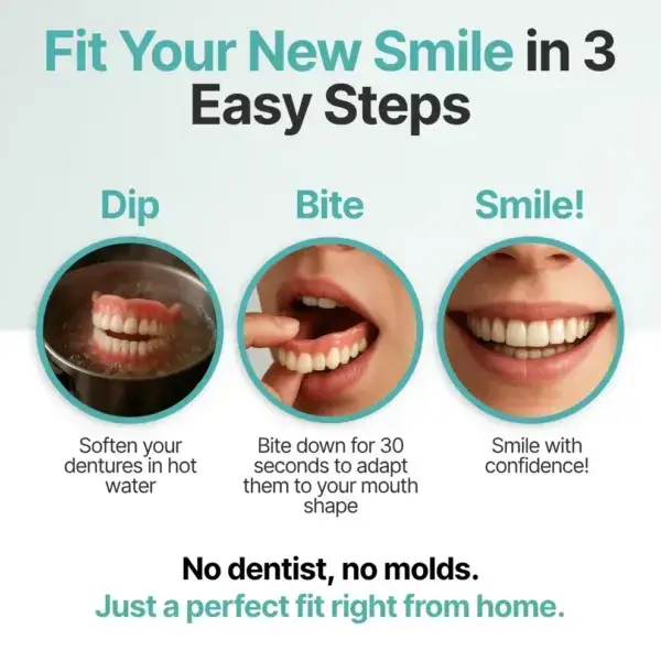 CustomFit Functional Dentures — Made in the USA, Up to 70% OFF for a More Confident Smile! - Image 11