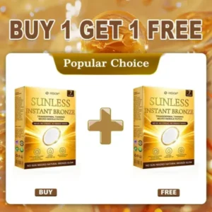 Hiskin Sunless Tanning Microneedle Patch | DHA-Free Bronze Glow - Image 23