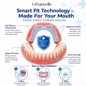 Alternative view of 🥇 🦷 Premium Dentures for 90% of People — Designed for Everyday Comfort