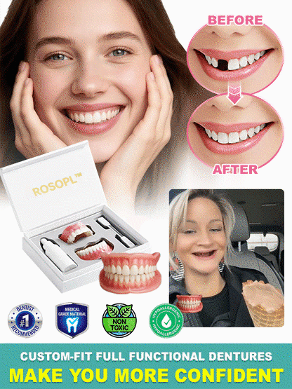 Custom-Fit Full Functional DenturesMake you more confident-Made in the USA - Image 2
