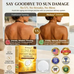 Medazy Sunless Tanning Microneedle Patch – DHA-Free Glow - Image 16