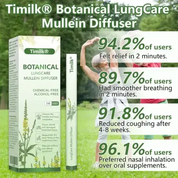 Botanical LungCare Mullein Diffuser - Image 2