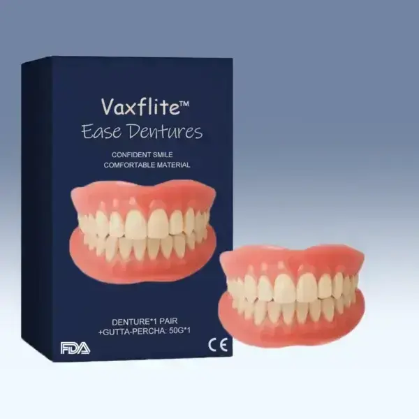 Vaxflite Full Denture Set (Top & Bottom) – Custom Fit Oral Prosthetic - Image 13