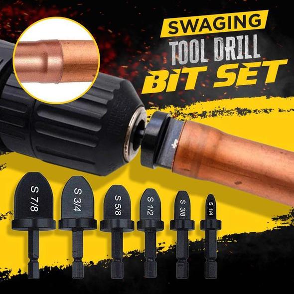 Swaging Tool Drill Bit (6pc Set)