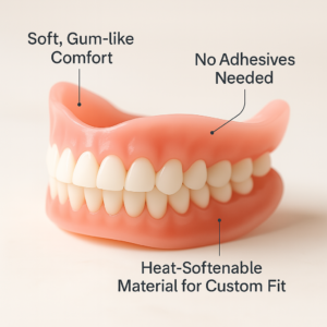 DentoFuse Thermo-Adaptive TPE Dentures