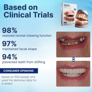 Custom-Fit Premium Dentures – Full Set - Image 3