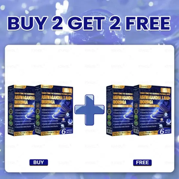 IOWOL ® NIGHT-TIME FAT BURNING PATCHES! ZERO PILLS & ZERO WASTE & ZERO STRUGGLE & 100% RESULTS. - Image 5