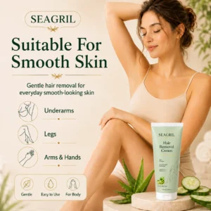 Natural Gentle Hair Removal Cream - Image 2