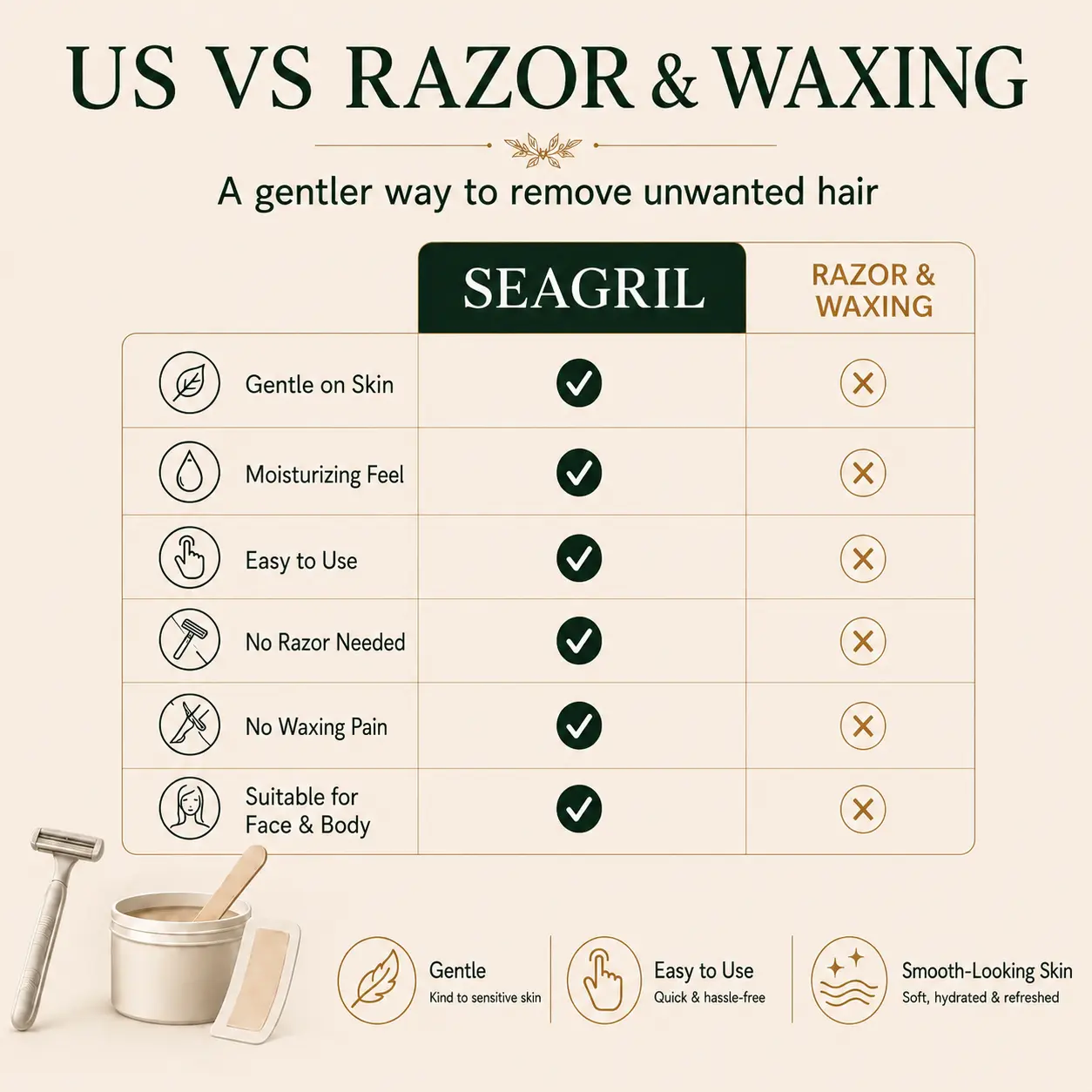 Natural Gentle Hair Removal Cream - Image 6