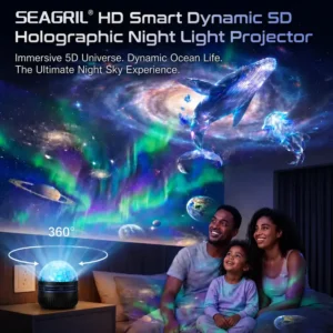 360° Smart Holographic Starry Sky Projector