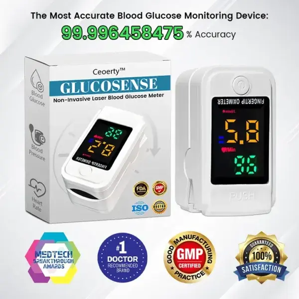 Winter Sale GlucoSense Non-Invasive Laser Blood Glucose Meter - Image 3